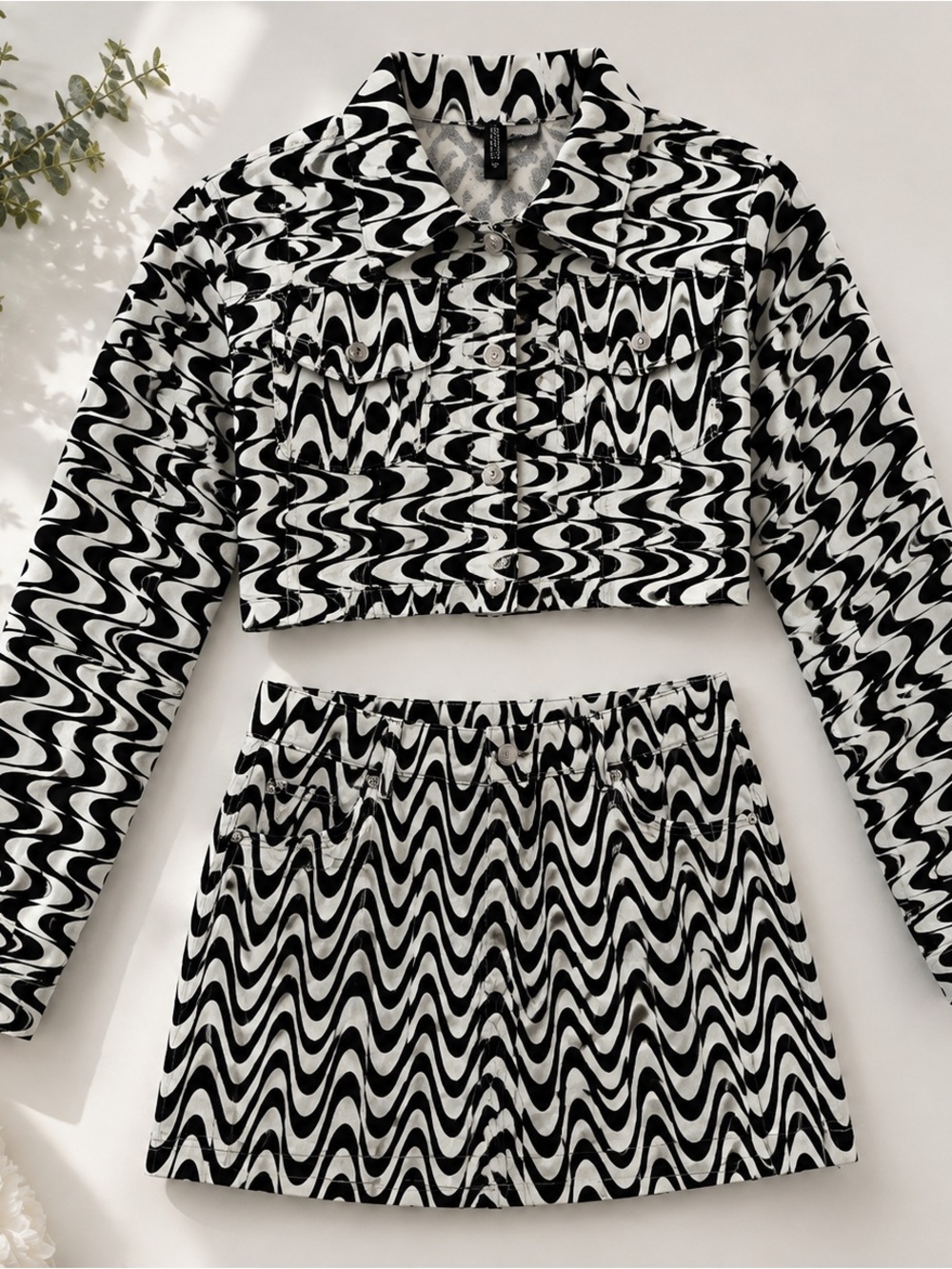 H&M matching two piece set